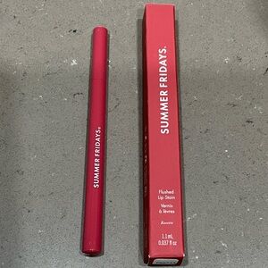 Summer Fridays Flushed Lip Stain- Vernis à lèvres, New/Unused